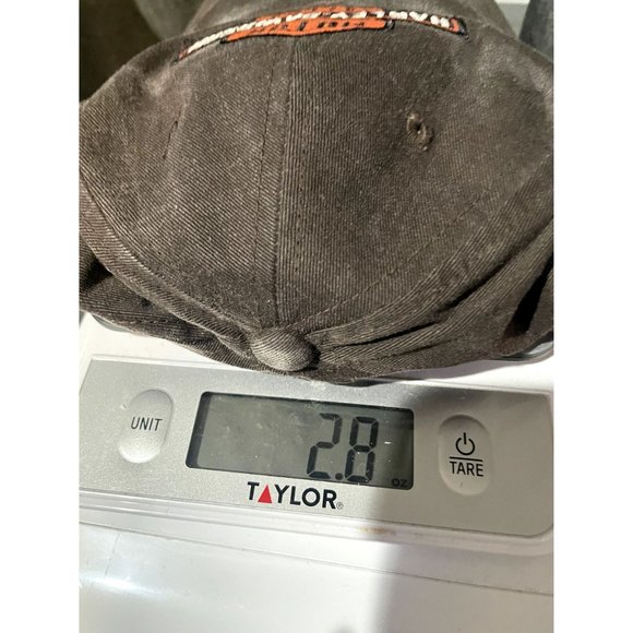 DISTRESSED HARLEY DAVIDSON BROWN HAT SIZE MEDIUM‎ | U1 - Picture 6 of 6